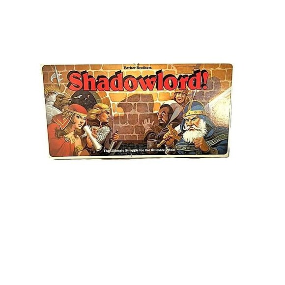 Vintage Shadowlord Board Game By Parker Brothers 1983 Legend of the Starlord